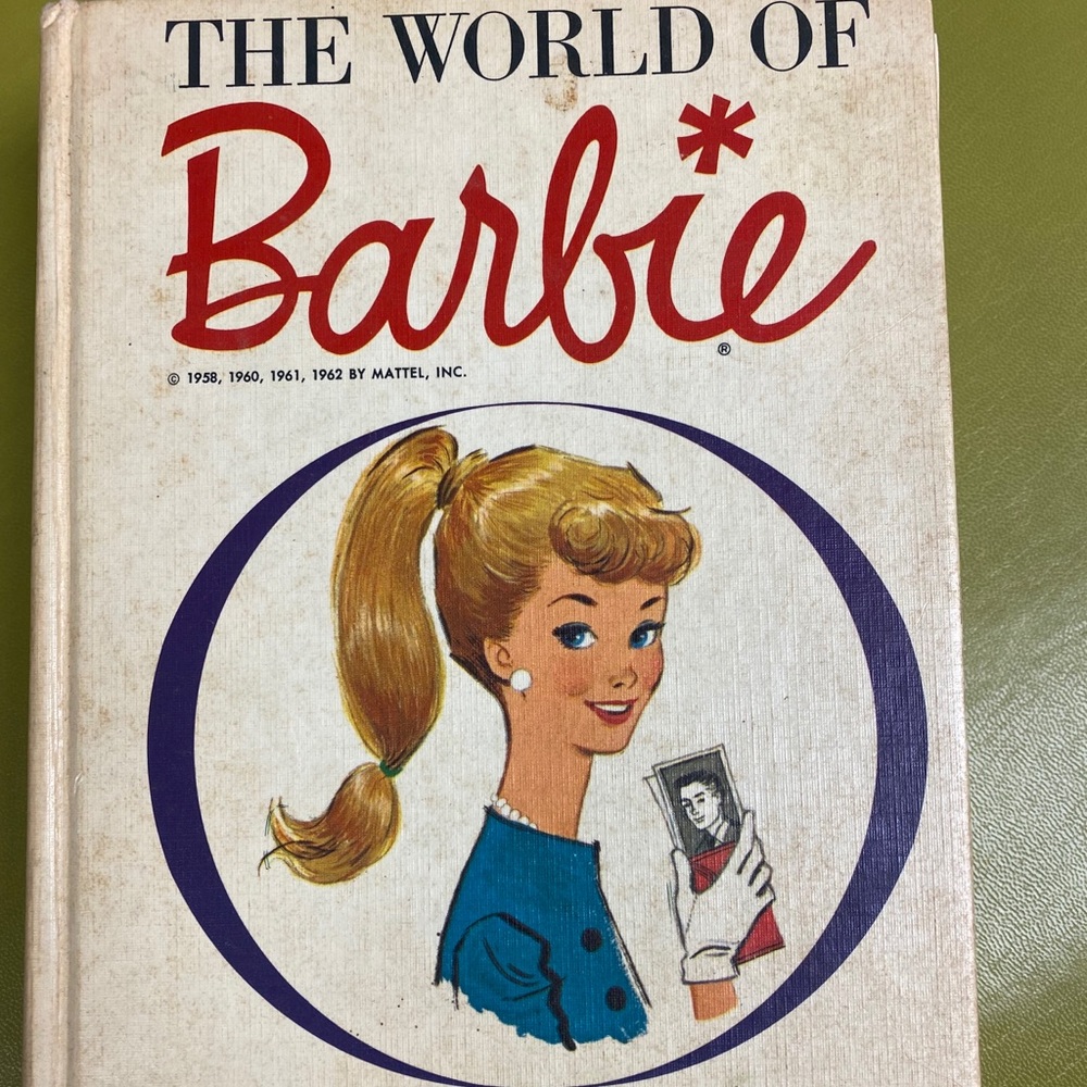 The world of Barbie vintage book